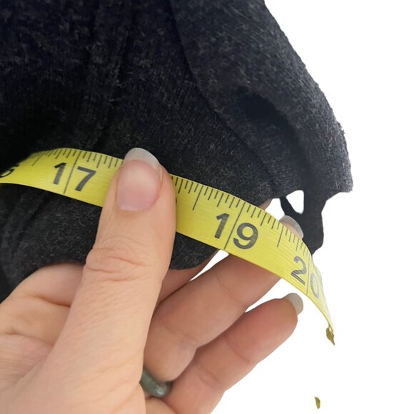 Eileen Fisher Grey Asymmetrical Zip Up Wool Blend Jacket Small Petite - Picture 8 of 8